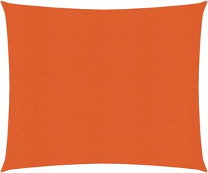 vidaXL Żagiel przeciwsłoneczny, 160 g/m, pomarańczowy, 2,5x3 m, HDPE 1