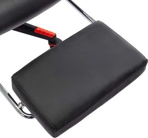 Fotel vidaXL czarno-pomarańczowy (20516) 8