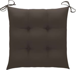 vidaXL Składane krzesła ogrodowe z poduszkami, 2 szt., bambusowe (3064010) 8