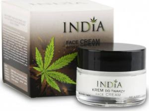 India Cosmetics Krem do Twarzy z olejem z konopi 1