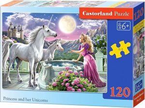 Castorland Puzzle Księżniczka 120 elementów (13098) 1