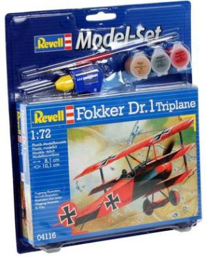 Revell Model Set Fokker Dr. 1 Tripla (MR-64116) 1
