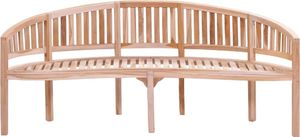 vidaXL Ławka w kształcie banana, 200 cm, lite drewno tekowe (310495) 3