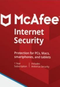 McAfee Internet Security 3 urządzenia 12 miesięcy 1