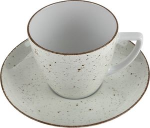 Lubiana Filiżanka 350ml ze spodkiem Boss Ecru 3