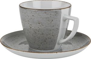 Lubiana Filiżanka 350ml ze spodkiem Boss Grey 2