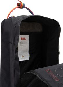 Fjallraven Plecak Kanken Rainbow Black F23620-550-907 4