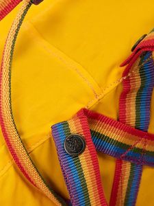 Fjallraven Plecak Kanken Rainbow Warm Yellow-Rainbow Pattern F23620-141-907 5