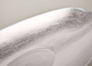 Witek Home Salaterka plastikowa 30cm - srebrna 2