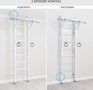 Kometa Drabinka gimnastyczna Eco* 1 biała 2