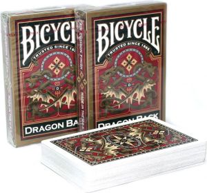 Bicycle Gold Dragon Back 1