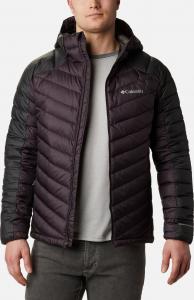 Kurtka męska Columbia Horizon Explorer Hooded fioletowa 1