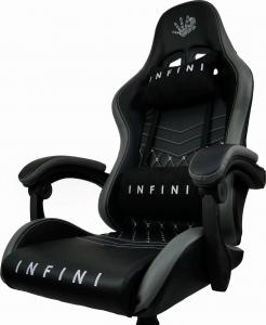 Fotel Zenga Infini Five czarno-szary 6