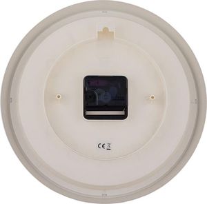 Perfect PERFECT PW-158 Zegar na baterię, cichy mechanizm, czytelna tarcza, średnica ok. 28cm - BRĄZOWY 3