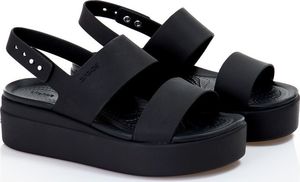 Crocs Sandały Crocs Brooklyn Low Wedge 206453-060 - 37/38 2