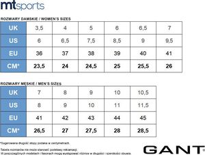 Gant Trampki damskie Gant 20531446-G290 - 39 7