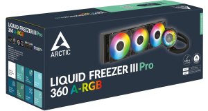 Chłodzenie wodne Arctic Chłodzenie wodne Arctic Liquid Freezer III Pro 360 A-RGB (ACFRE00184A) + Butelka Termiczna 5