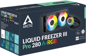 Chłodzenie wodne Arctic Chłodzenie wodne Arctic Liquid Freezer III Pro 280 A-RGB (ACFRE00183A) + Butelka Termiczna 7