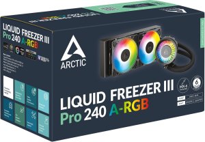 Chłodzenie wodne Arctic Chłodzenie wodne Arctic Liquid Freezer III Pro 240 ARGB (ACFRE00182A) + Butelka Termiczna 7