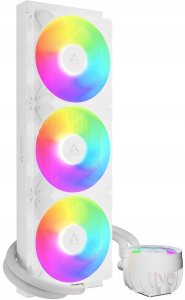 Chłodzenie wodne Arctic Chłodzenie wodne Arctic Liquid Freezer III Pro 420 A-RGB Białe (ACFRE00189A) + Butelka Termiczna 3