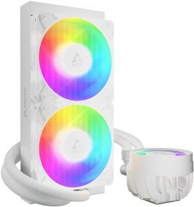 Chłodzenie wodne Arctic Chłodzenie wodne Arctic Liquid Freezer III Pro 240 A-RGB Białe (ACFRE00186A) + Butelka Termiczna 3