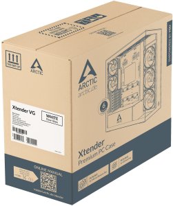 Obudowa Arctic Obudowa Arctic Xtender VG ARGB biała (ACPCC00017A) + Butelka Termiczna 11