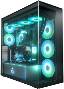 Obudowa Arctic Obudowa Arctic Xtender VG Mirror ARGB czarna (ACPCC00019A) + Butelka Termiczna 3