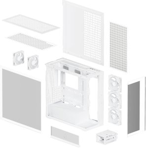 Obudowa Arctic Obudowa Arctic Xtender ARGB biała (ACPCC00014A) + Butelka Termiczna 12