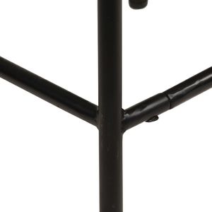 vidaXL Krzesła barowe, 2 szt., lite drewno mango 6