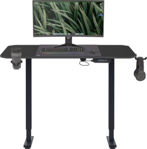 Fotel Diablo Chairs X-Fighter czarny + EGON 1100 Czarne 110 cmx60 cm 13