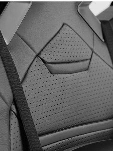 Fotel Diablo Chairs X-Fighter czarny + EGON 1100 Czarne 110 cmx60 cm 9