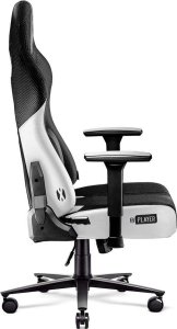 Fotel Diablo Chairs X-PLAYER 2.0 King Size Czarno-biały + EGON 1100 Białe 110 cmx60 cm 12