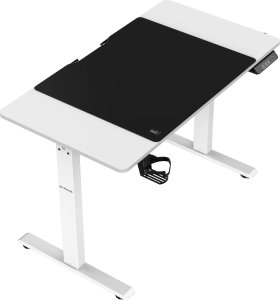 Fotel Diablo Chairs X-Fighter czarny + EGON 1100 Białe 110 cmx60 cm 13
