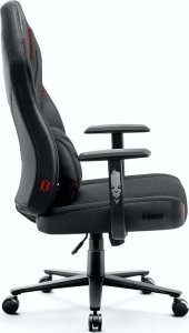 Fotel Diablo Chairs X-Gamer Dark Obsidian + EGON 1100 Białe 110 cmx60 cm 5