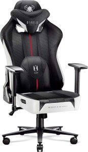 Fotel Diablo Chairs X-PLAYER 2.0 King Size Czarno-biały + EGON 1100 Orzechowe 110 cmx60 cm 13