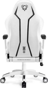 Fotel Diablo Chairs X-One 2.0 Normal biały + EGON 1100 Orzechowe 110 cmx60 cm 6