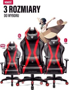 Fotel Diablo Chairs X-Horn XL 2.0 King Size + EGON 1100 Orzechowe 110 cmx60 cm 14