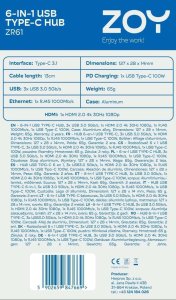 Klawiatura + mysz ZOY Zestaw klawiatura + mysz + słuchawki + podkładka ZOY 27