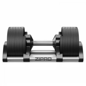 Zipro Hantla z regulowanym obciążeniem ROUND 24 kg + skakanka Zipro 7