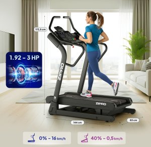 Bieżnia Zipro Bieżnia Zipro Shred + Butelka Zipro 1000 ml 4