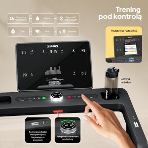 Bieżnia Zipro Bieżnia Zipro Sigma + Butelka Zipro 1000 ml 14