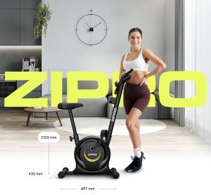 Rower stacjonarny Zipro Rower treingowy Zipro One S Gold + Skakanka Zipro 6