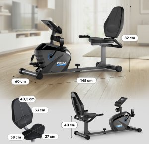 Rower stacjonarny Zipro Rower treingowy Zipro Vision + Skakanka Zipro 7