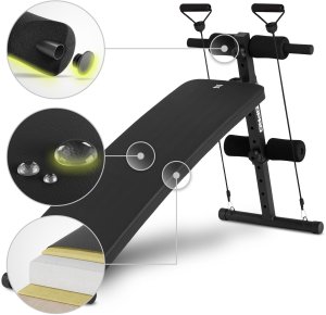 Zipro Ławka do ćwiczeń Zipro Slant + Skakanka Zipro 18