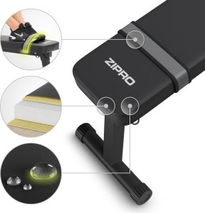 Zipro Ławka do ćwiczeń Zipro Plank + Skakanka Zipro 8