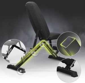 Zipro Ławka do ćwiczeń Zipro Jacked + Skakanka Zipro 8
