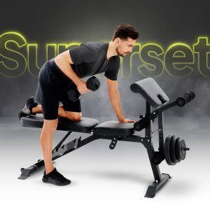 Zipro Ławka do ćwiczeń Zipro Superset + Skakanka Zipro 20