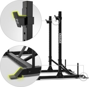 Zipro Stojak pod sztangę Zipro Barbell frame Pro + Skakanka Zipro 6