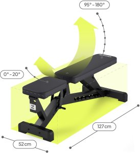 Zipro Ławka do ćwiczeń Zipro Pumpiron + Skakanka Zipro 5