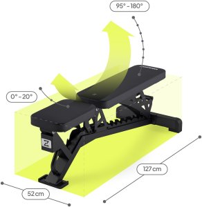 Zipro Ławka do ćwiczeń Zipro Nocardio + Skakanka Zipro 5
